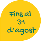 Hasta el 31 de Agosto