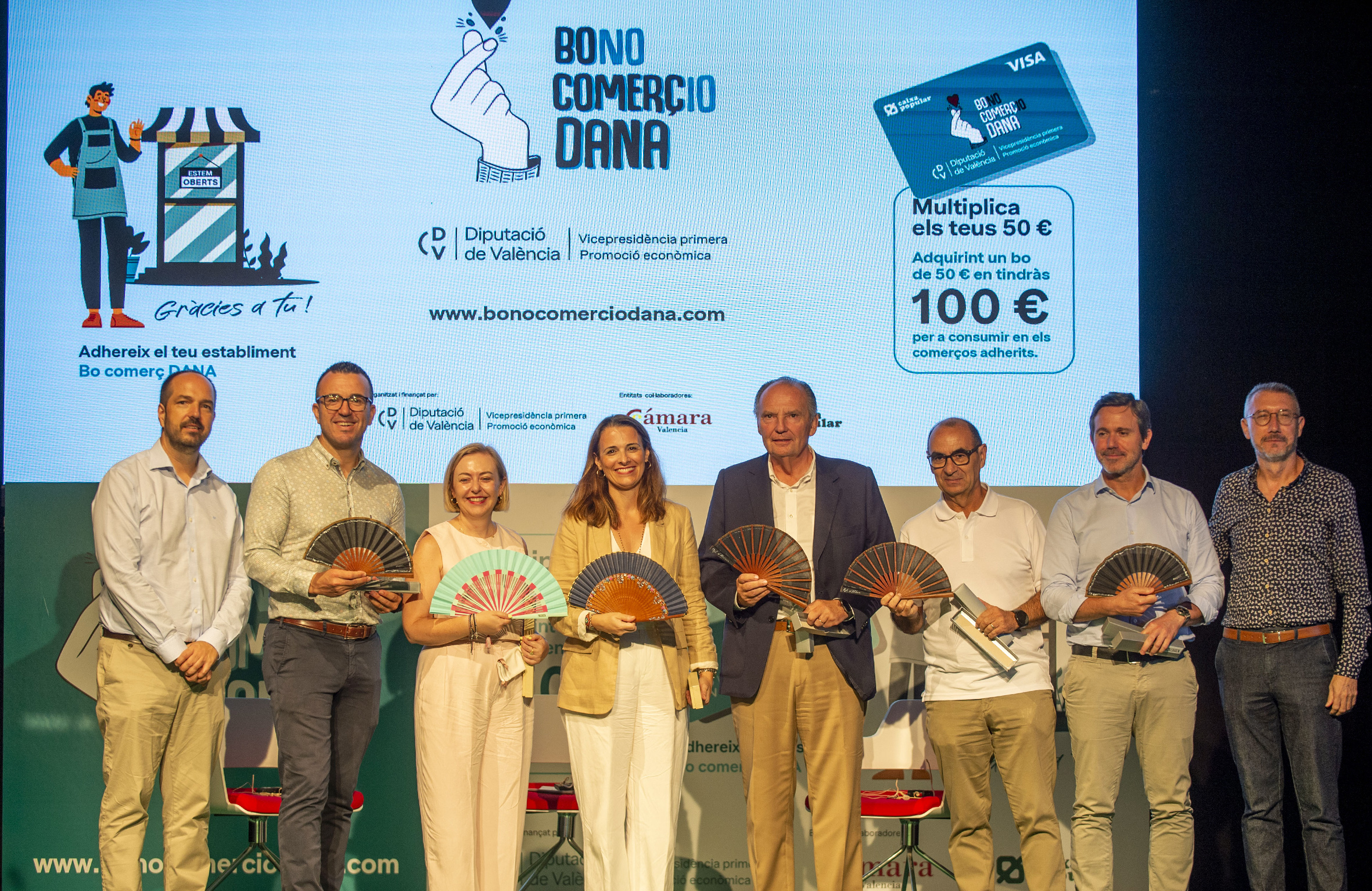 Caixa Popular col·labora en la campanya de Bons Comerç per a reactivar 26 municipis afectats per la DANA