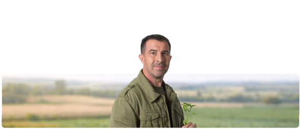 agricultor en el campo