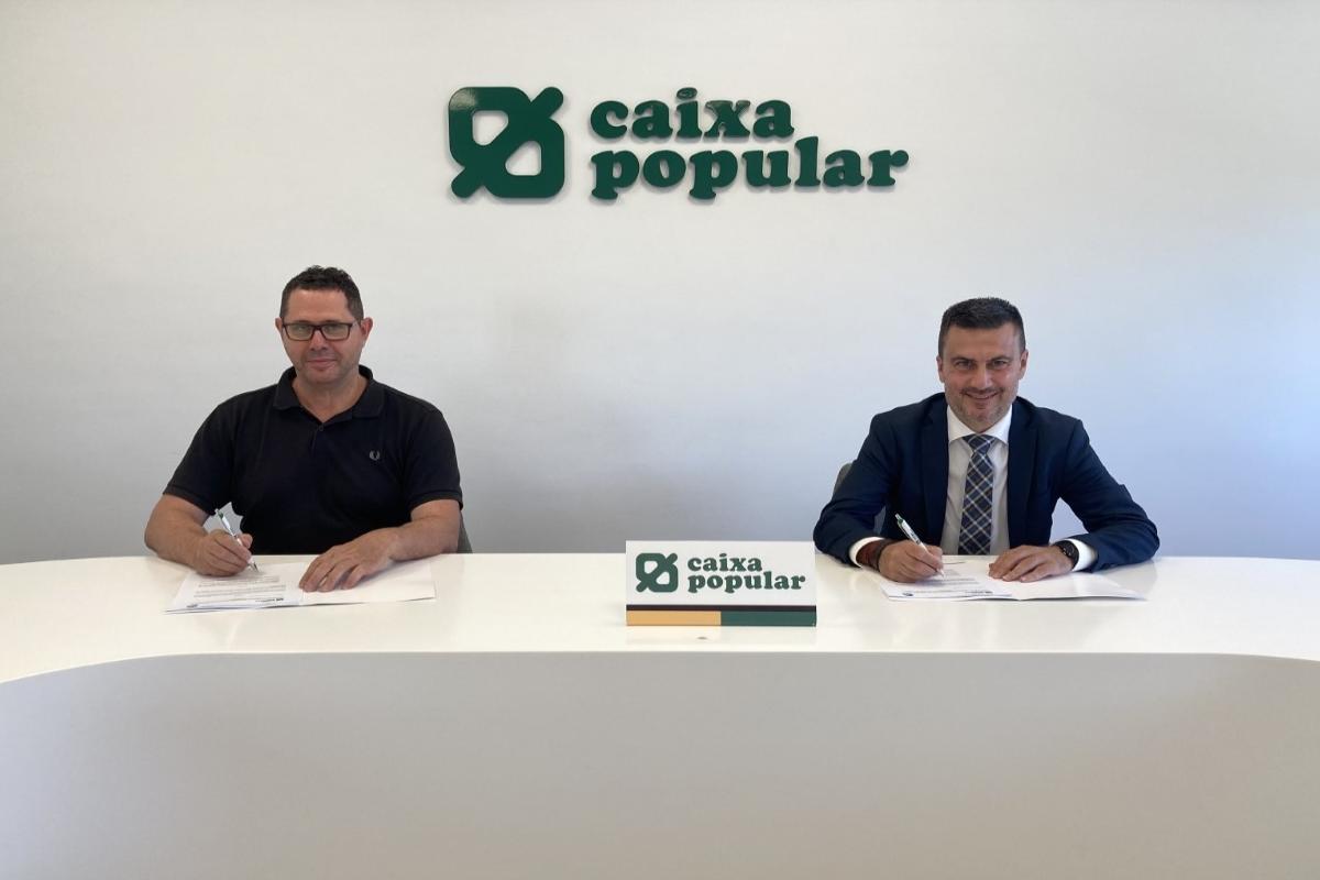 Renovació del conveni entre Unió Gremial i Caixa Popular als servicis centrals de l'entitat