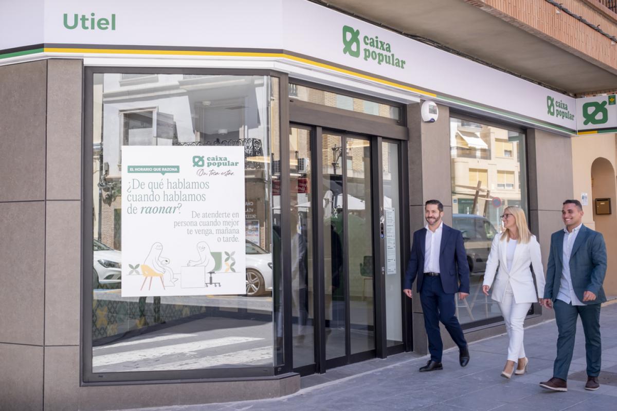Caixa Popular abre una nueva oficina en Utiel