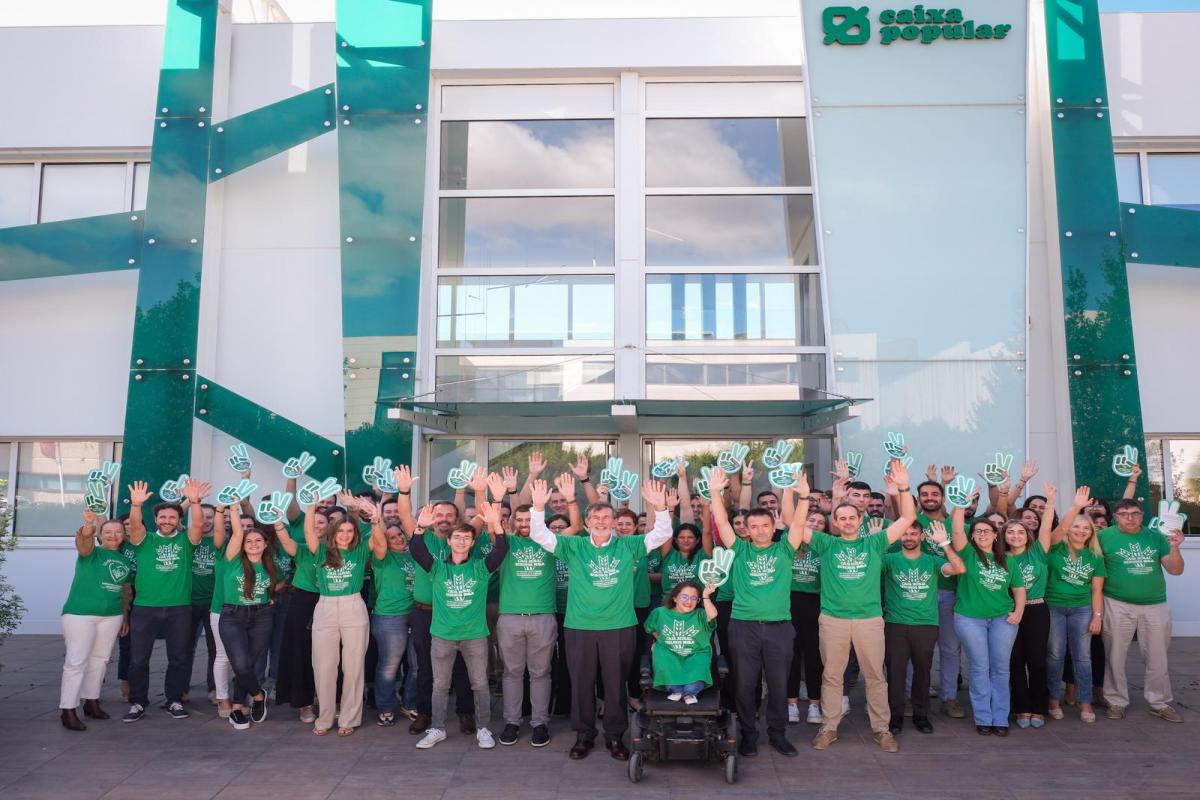 Caixa Popular y el resto de entidades del Grupo Caja Rural  celebran el Día Solidario en beneficio del derecho a la alimentación
