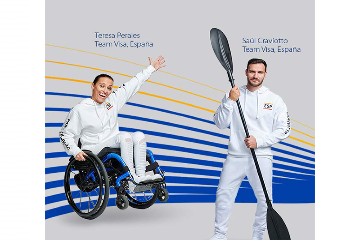 Visa y Caixa Popular se unen en los Juegos Paralímpicos Tokyo 2020 de la mano de Teresa Perales y Saúl Craviotto