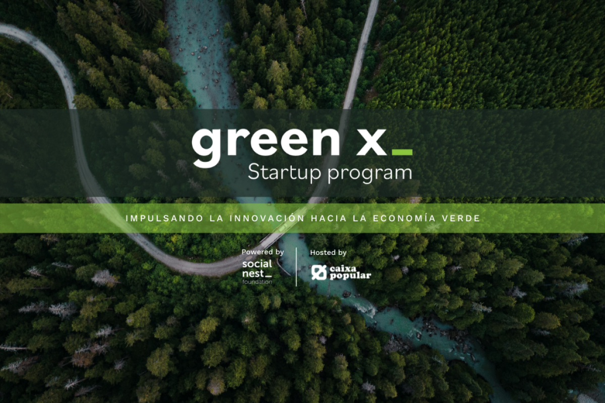 Social Nest y Caixa Popular lanzan GreenX, su programa para personas emprendedoras de la Economía Verde
