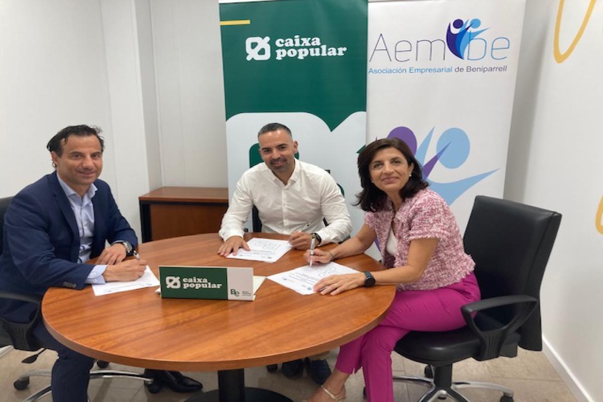 AEMBE y Caixa Popular facilitan la financiación y la liquidez a las pymes AEMBE y Caixa Popular facilitan la financiación y la liquidez a las pymes