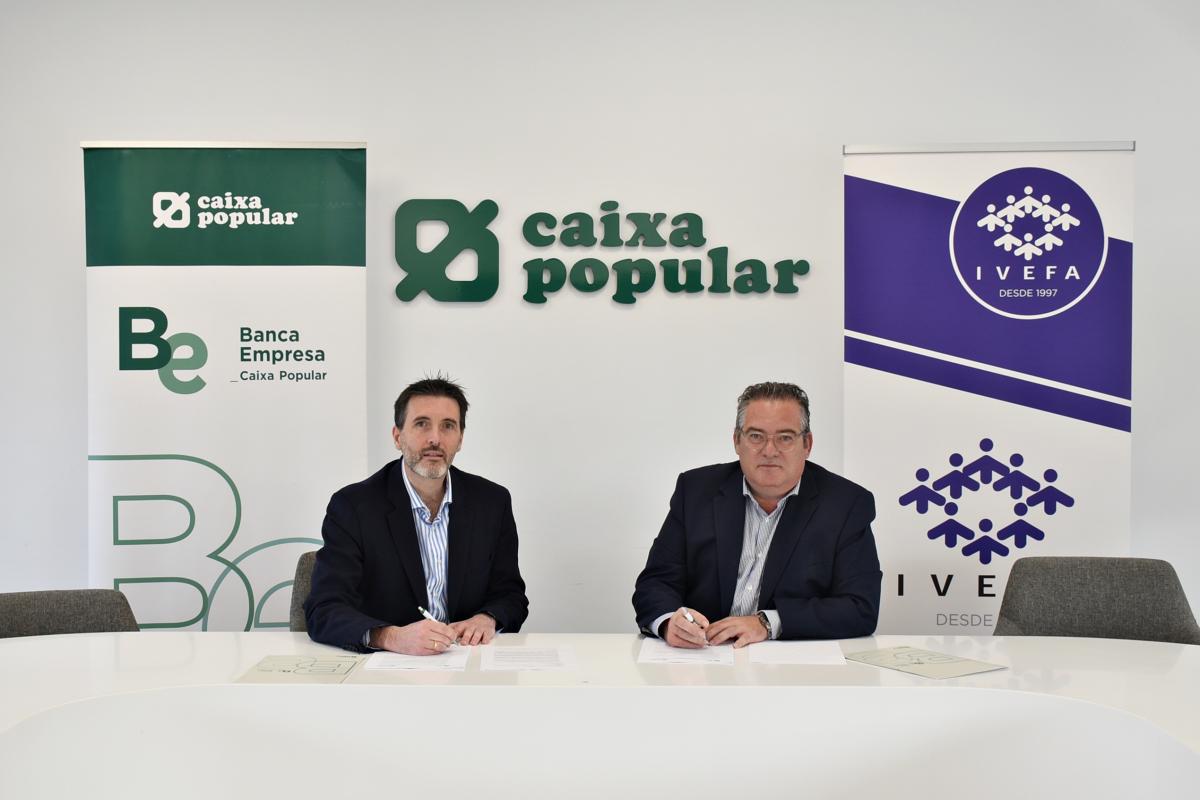 IVEFA y Caixa Popular se alían para impulsar el desarrollo empresarial valenciano