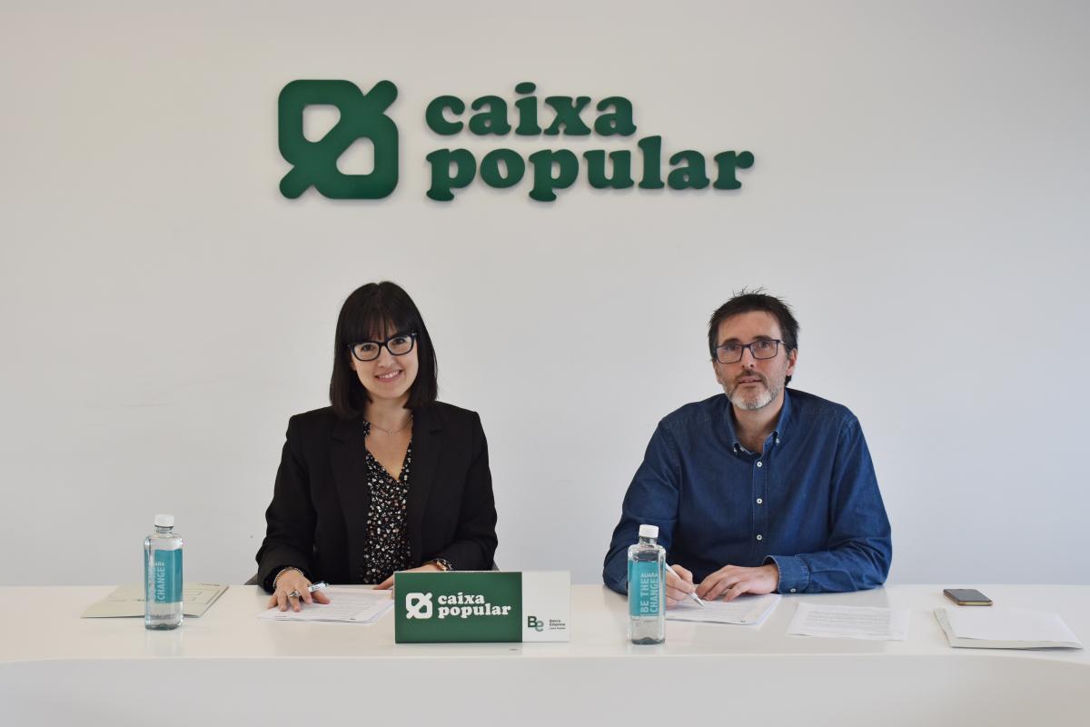 Caixa Popular y AJEV refuerzan su alianza para seguir impulsando a las empresas jóvenes Caixa Popular y AJEV refuerzan su alianza para seguir impulsando a las empresas jóvenes