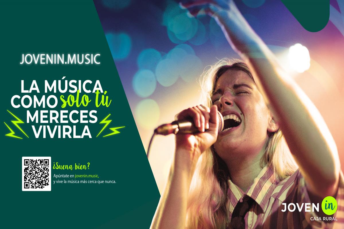 Caixa Popular lanza “JOVENIN.MUSIC”, la plataforma que acerca a los jóvenes al lado más personal de la música