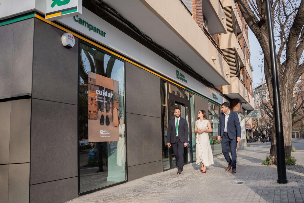 Caixa Popular impulsa su crecimiento con una nueva oficina en el barrio de Campanar