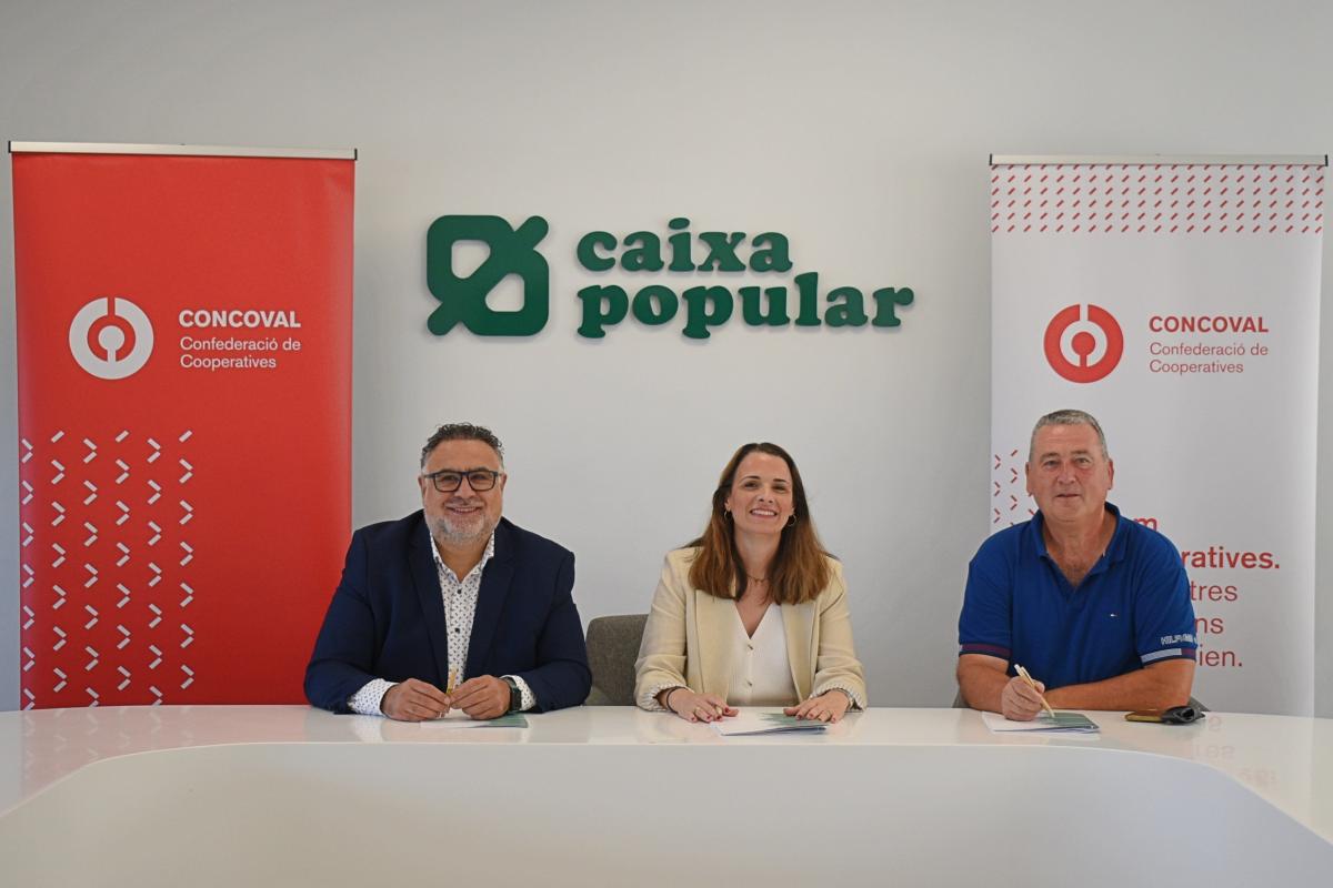 CONCOVAL i Caixa Popular reforcen la seua aliança per a donar major visibilitat al cooperativisme valencià
